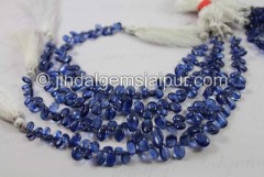 Kyanite Smooth Pear Shape Beads
